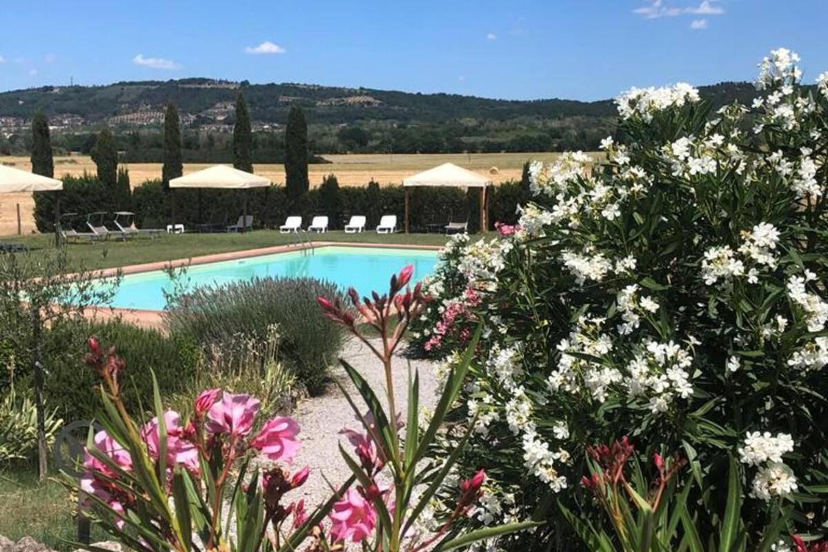 Cozy Home In Countryside Asciano Siena -Renovated! Exterior foto